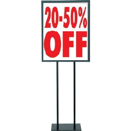 20%-50% Off Ticketed Price Stanchion Sign-Standard Poster-22 X 28