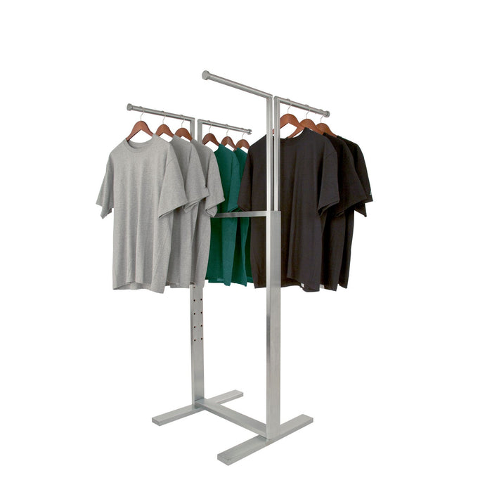 4-Way Adjustable Retail Store Fixture Racks- Bauhaus Series