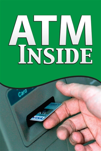 ATM Lawn Yard Signs-18"W x 24"H
