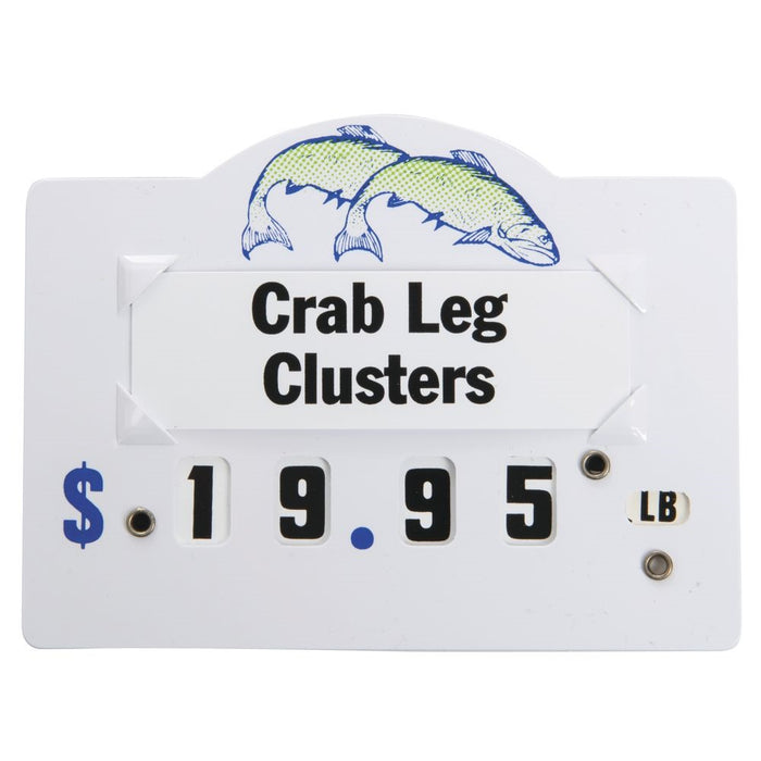 Seafood Dial-Tag Insert Set- 148 items