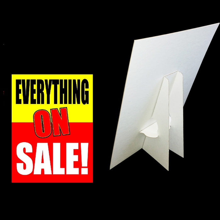 Everything on Sale Easel Sign