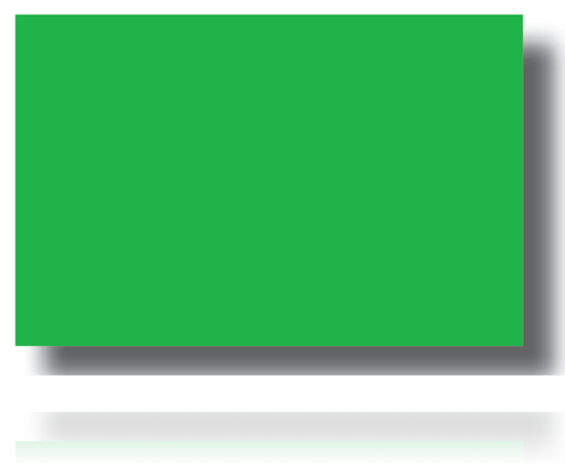 Green Shelf Signs 11"W x 7"H -100 price cards - screengemsinc