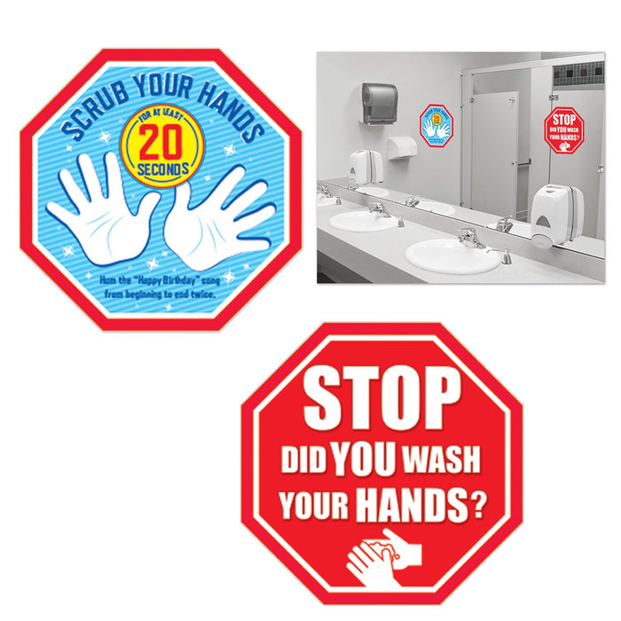 Hand Washing Clings for Schools