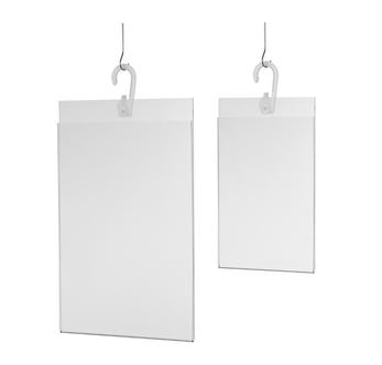 Hanging Acrylic Sign Holders