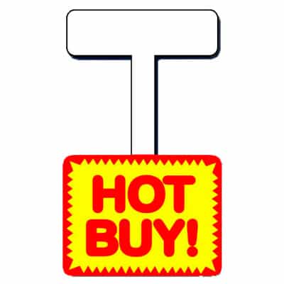 Hot Buy Shelf Talkers Wobblers-25 pieces