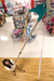 Ladderless Sign Hanging Telescoping Pole for Suspended Ceiling Grids -10 L
