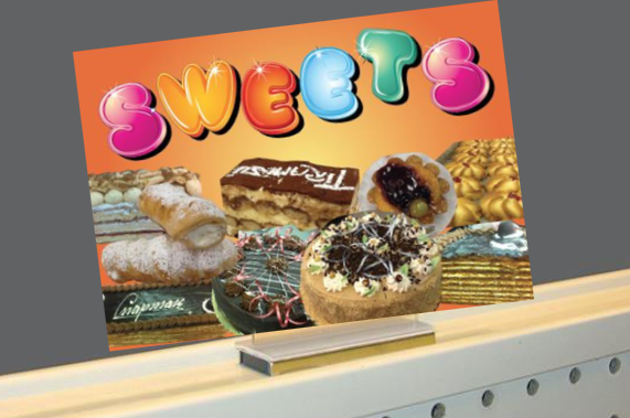 Magnetic Sign Holders for Bakery 5 pieces