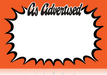 As Advertised Shelf Signs Price Cards-Fluorescent Orange 14"W x 11"H -100 signs - screengemsinc