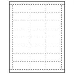 Price Tags Perforated Card Stock Sheets-24 tags per sheet-6000 pieces