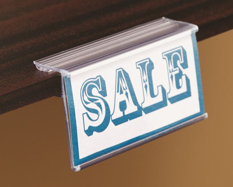 Price Tag-Price Label Holders for Wood Shelves-25 pieces