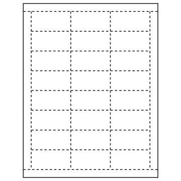 Price Tags Paper Sheets-24 tags per sheet-2400 Price Tags