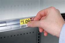 Price Channel Label Holders-Backers for Price Tags or Labels- 2.5 L x 1.25 H -500 pieces