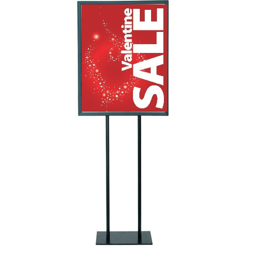 Valentine Sale Poster-Floor Stand Stanchion Sign-22" W x 28" H