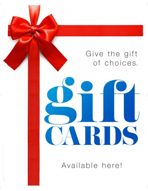 Gift Cards Window Signs Poster-36" W x 48" H