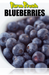 Produce-Blueberries Window Sign Poster-36"W x 48"H - screengemsinc