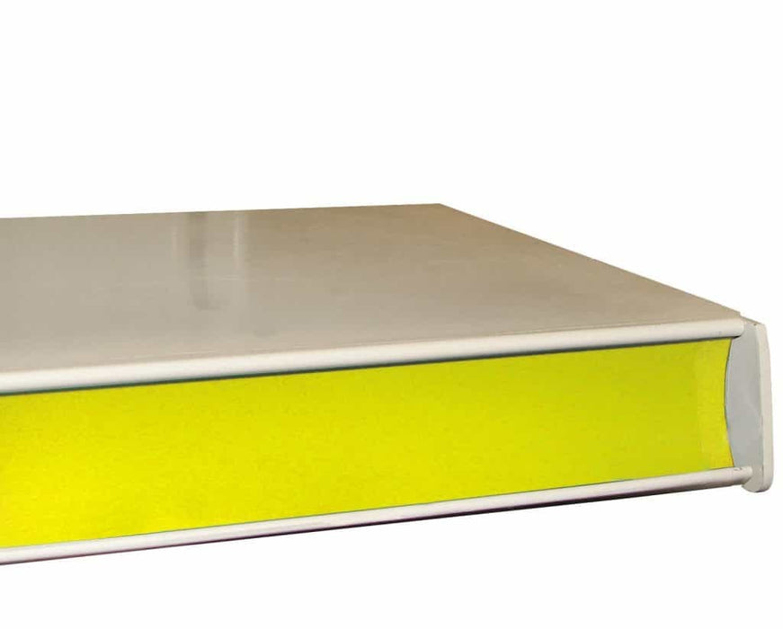 Yellow Price Channel Shelf Molding Strips- 48" W x 1.25" H -10 pieces