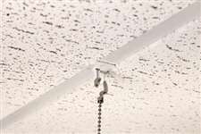 Ceiling Beaded Chain Hooks Sign Holders