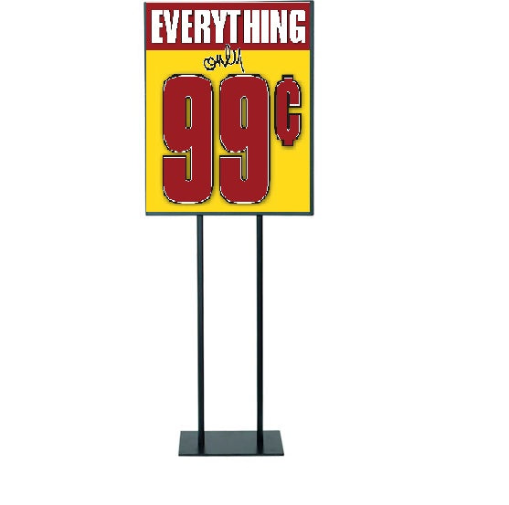99 Cents Floor Stand Standard Poster