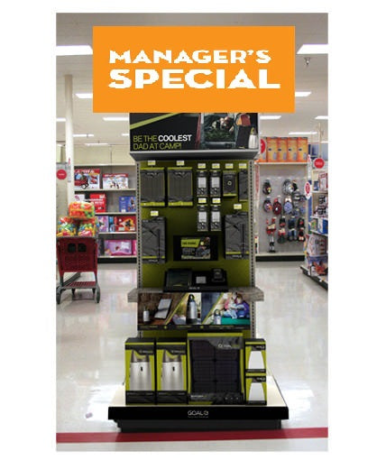 Manager's Special Gondola End Cap Hanging Signs-Ceiling Dangler- 36" W x 18" H