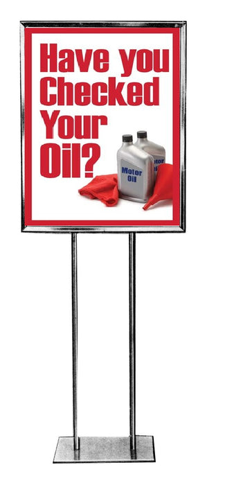 Have You Checked You Oil Floor Stand-Standard Poster