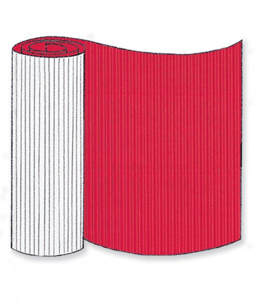 Red Corrugated Base Pallet Display Wrap- 4 Rolls