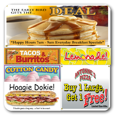 Banners Food & Beverage