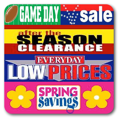 Banners Sale & Seasonal