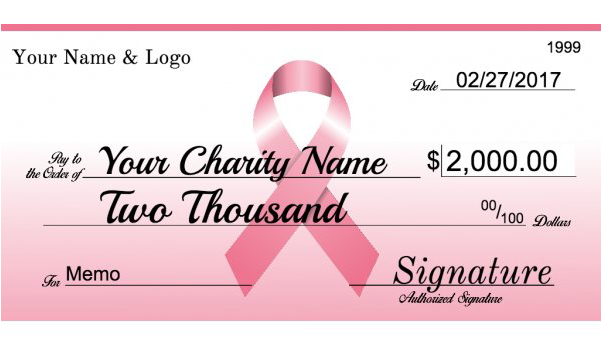 Custom Printed Big Checks
