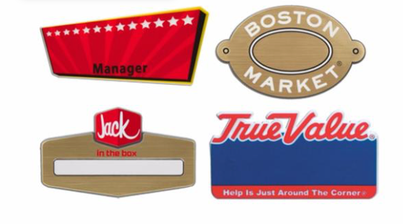 Custom Printed Name Badges, Case Clings, and Magnets