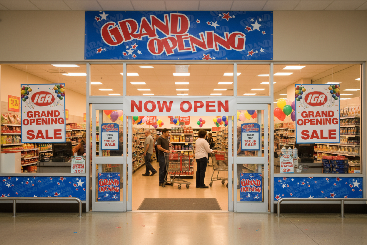 Grand Opening Signs & Retail Signage