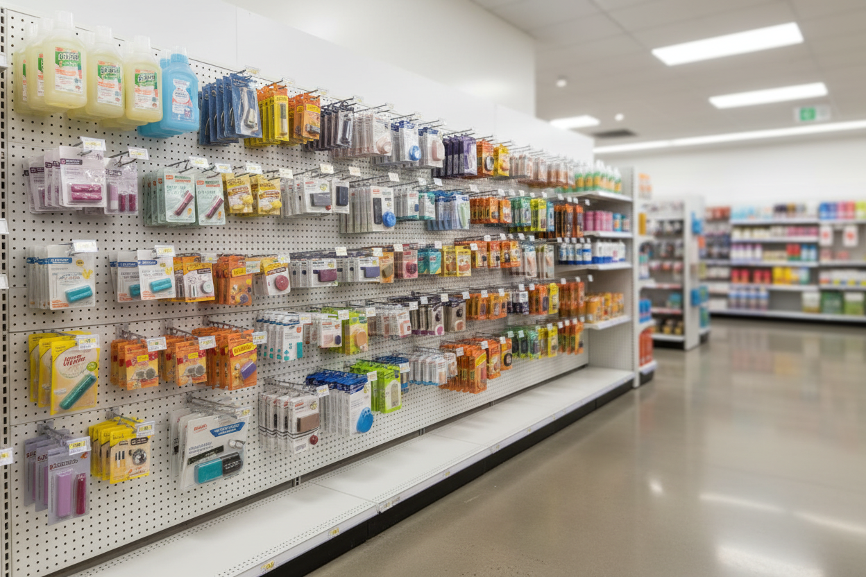 Retail Store & Supermarket Merchandising Supplies Hang Tabs & Display Hooks
