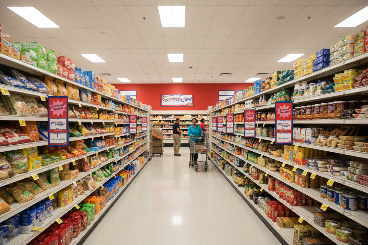 Piggly Wiggly Shelf Signs & Store Supplies