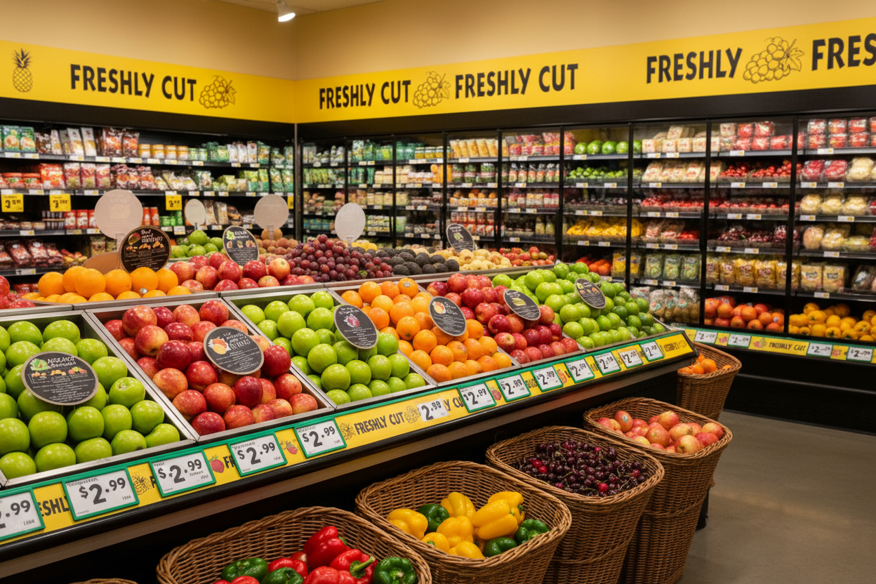 Produce Signs for Supermarkets & Grocery Stores