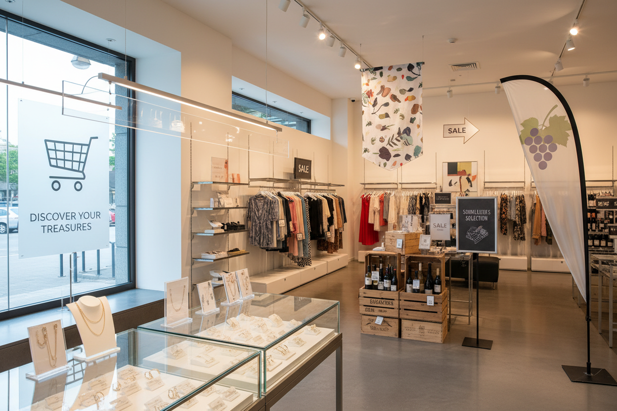 Retail Store Merchandising Supplies
