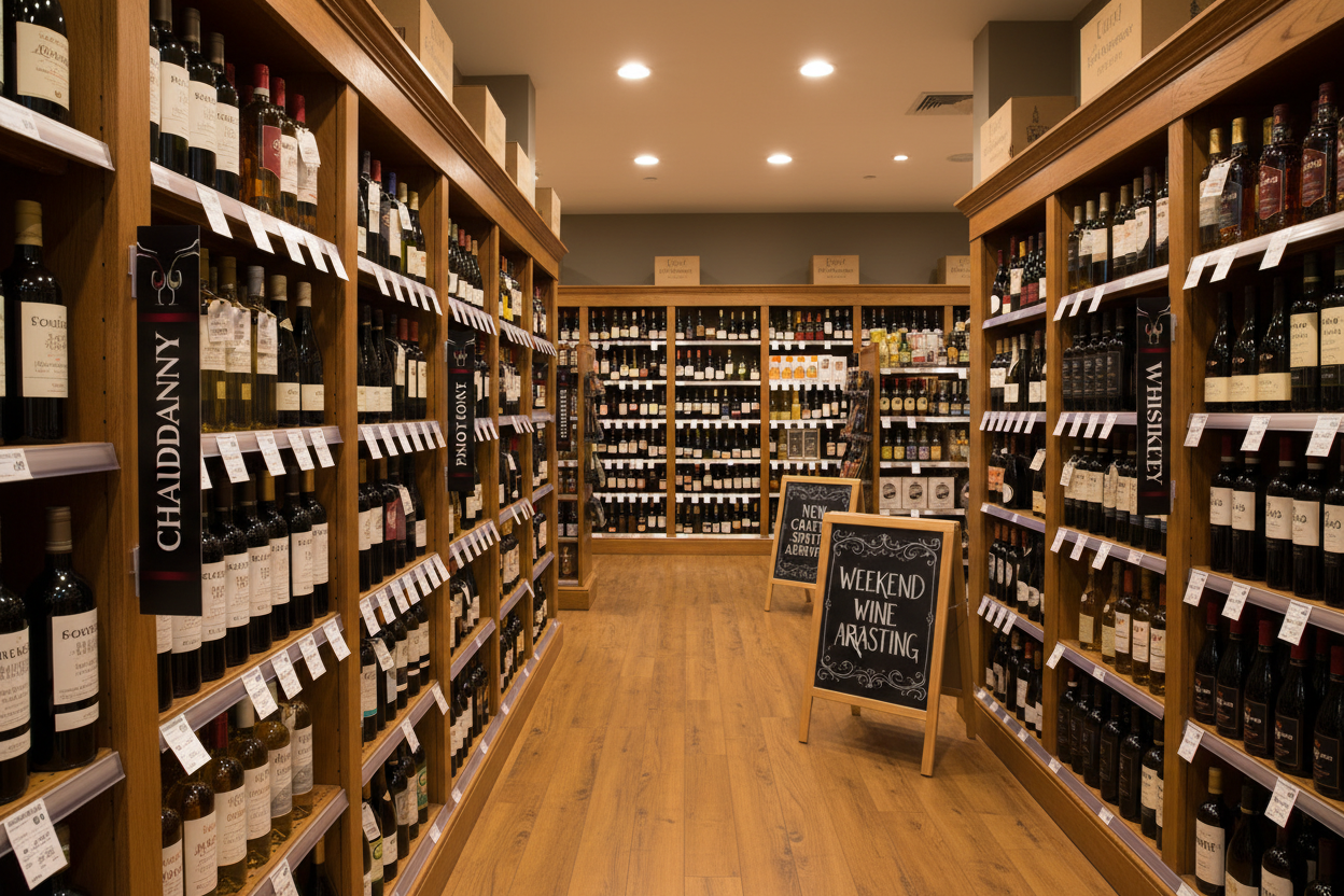 Wine & Spirit Store Merchandising Supplies Price Channel Molding & Price Tags
