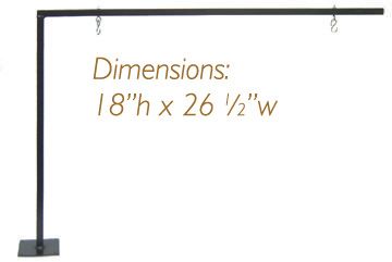 Bananas Produce Hanging Sign Kit – 18 x 26.5 in | Sign + Holder