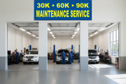 30K 60K 90K Car Maintenance Banner Auto Shop Lifestyle