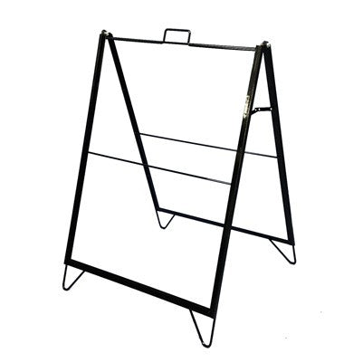 A Frame Sign Holder-Black Metal Sidewalk Frame-24" x 32"