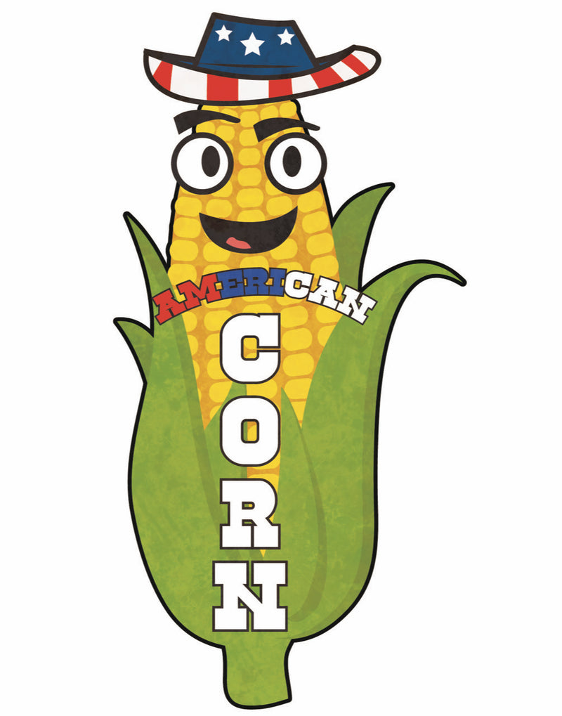 Corn Display Signs -3' H