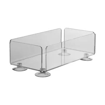 Acrylic Display Box with Suction Cups- 2 pieces