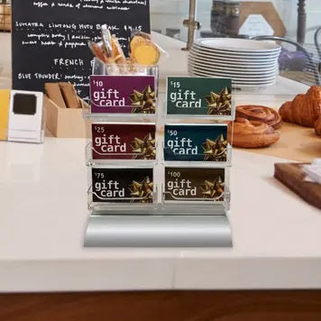 Acrylic Gift Cards Display Holder