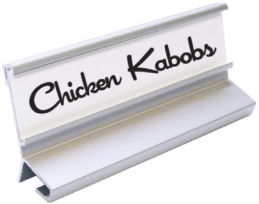 Aluminum Sign Holders for Hot Cases