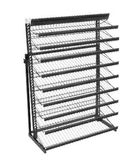 Black Wire Candy Merchandiser Display Rack-48