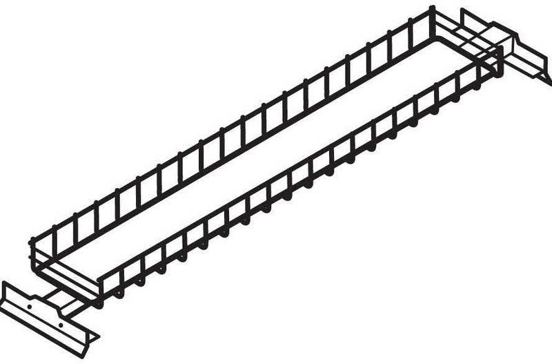Bunker/Coffin Case Cross Merchandising Rack