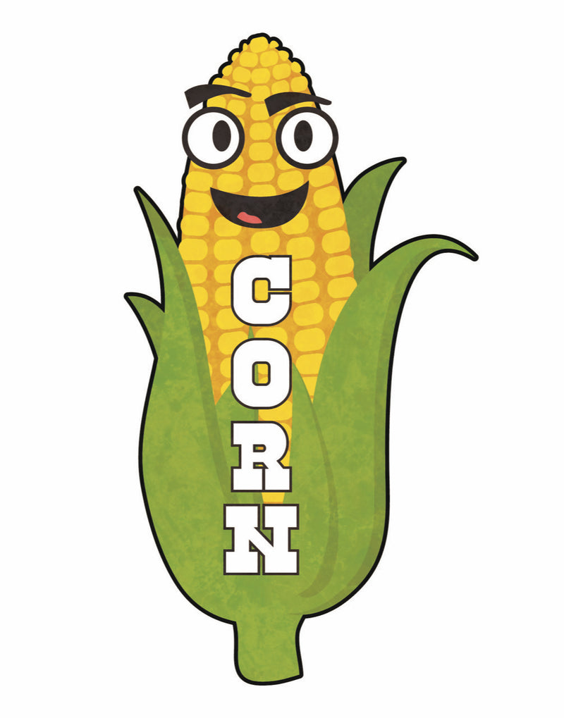 Corn Display Signs -3' H