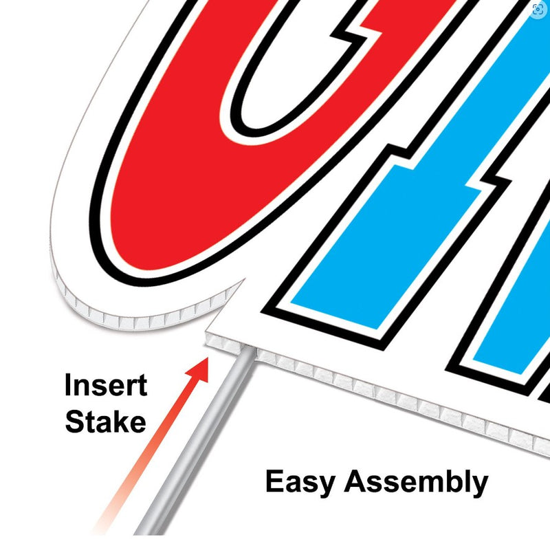 Congratulations Grad Lawn Yard Sign Set