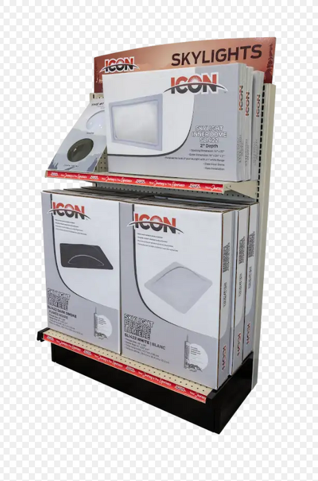 Custom Printed Gondola End Cap Header Sign — screengemsinc