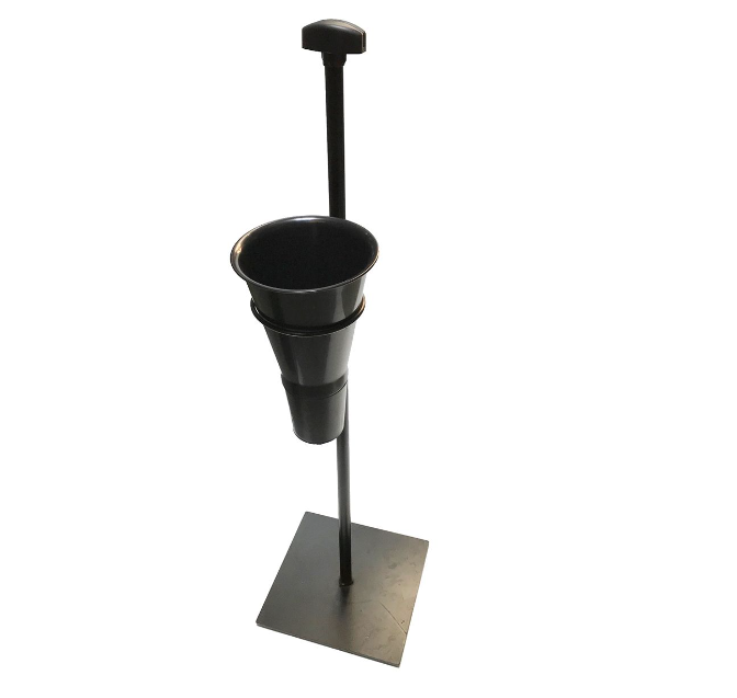 Floral Stand Display with Single Bucket Holder, Bucket and Sign Holder