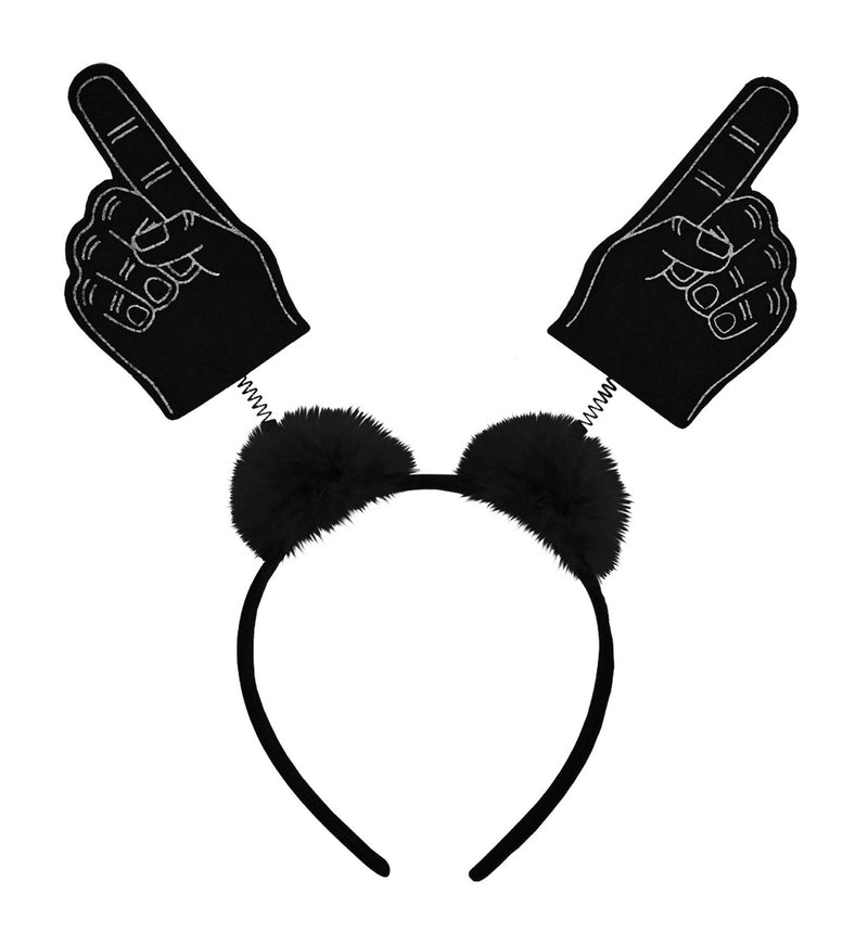 #1 Foam Hands headband for school spirirt