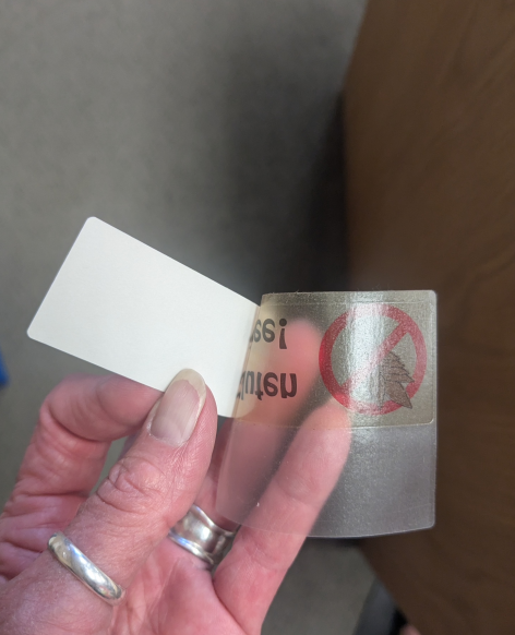 Gluten Free Labels -600 pieces